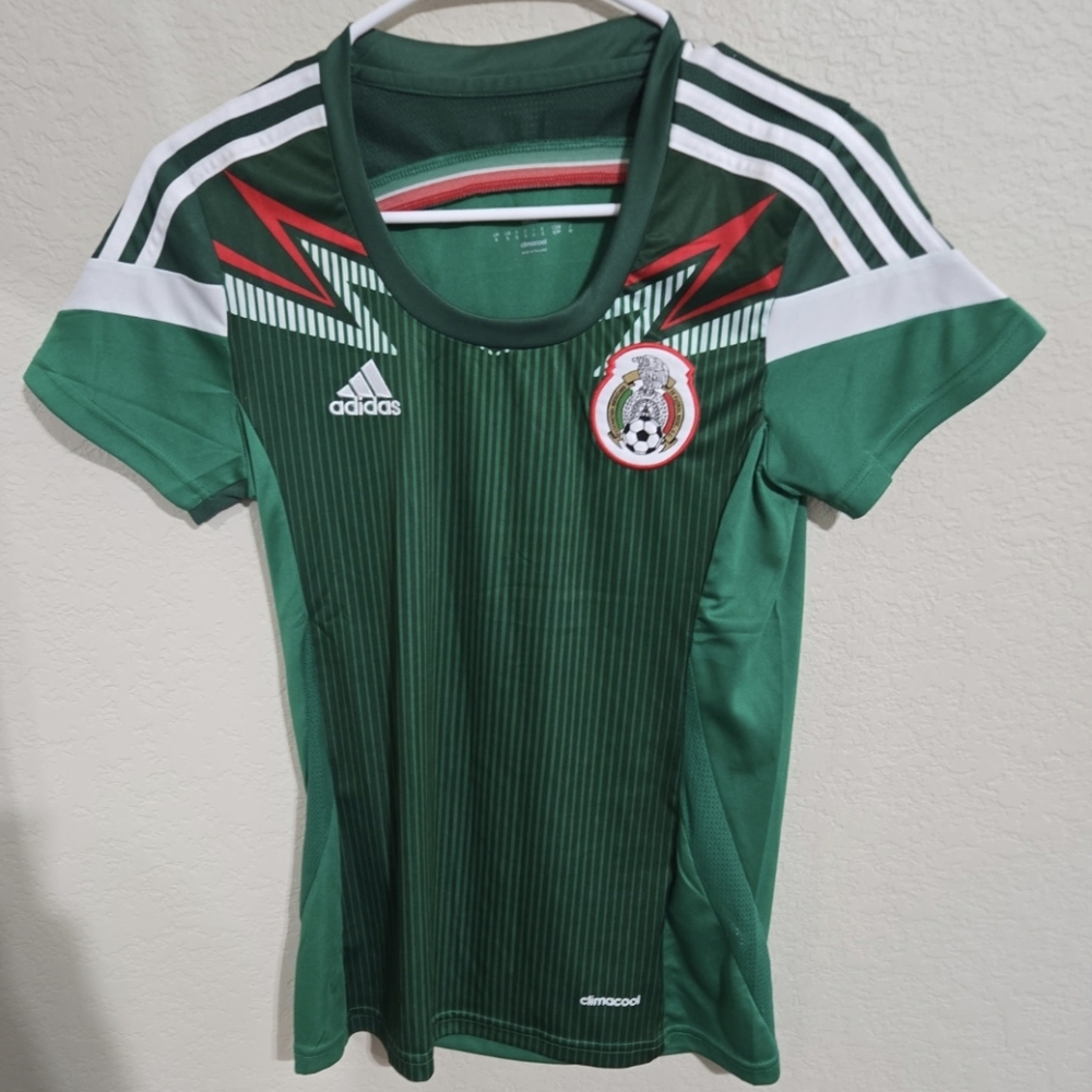 Adidas Women's Mexico Home Jersey – Size S